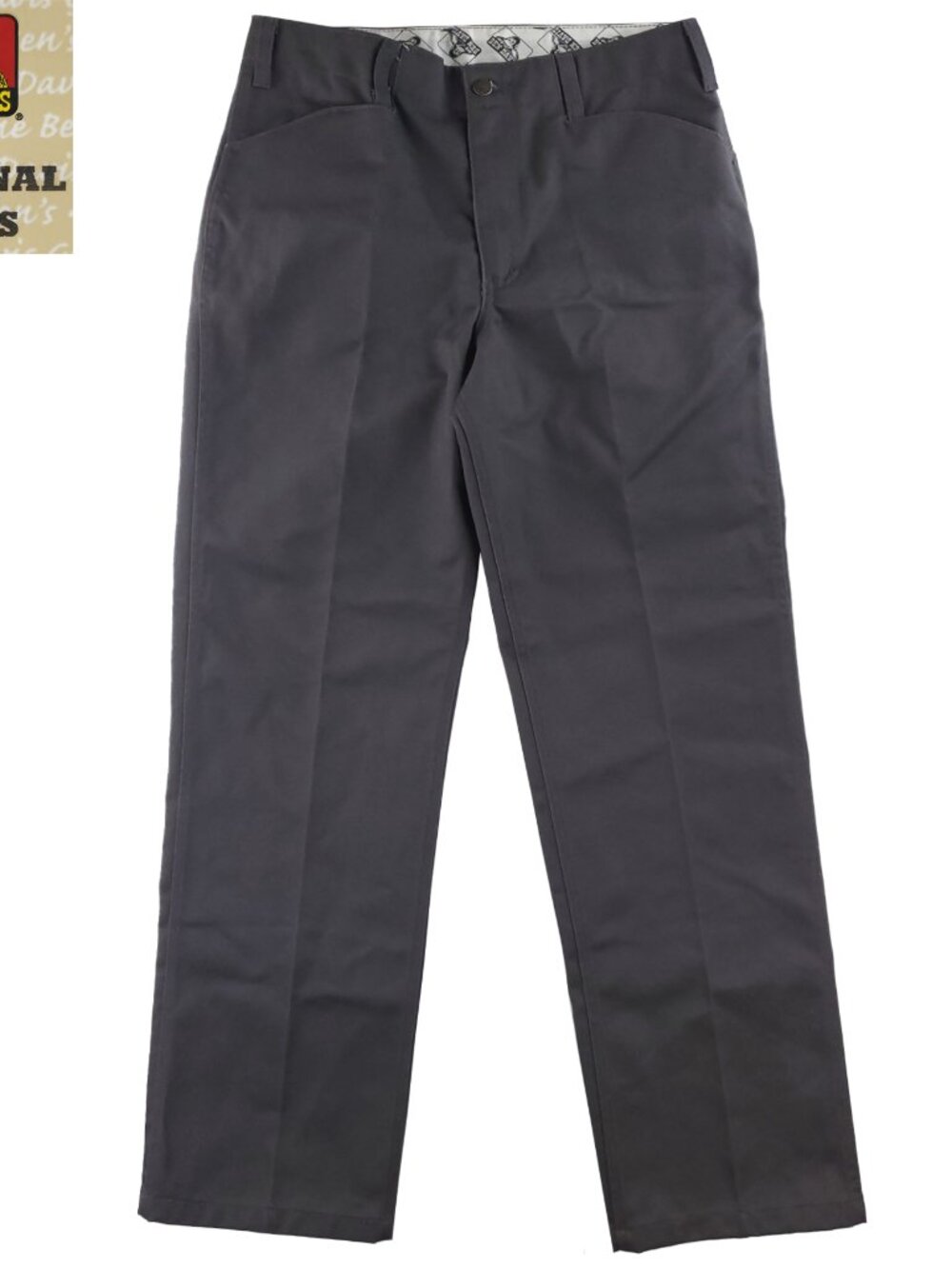 Ben Davis Pants 50/50 Classic Work Wear Charcoal Men's 32x34 NWT